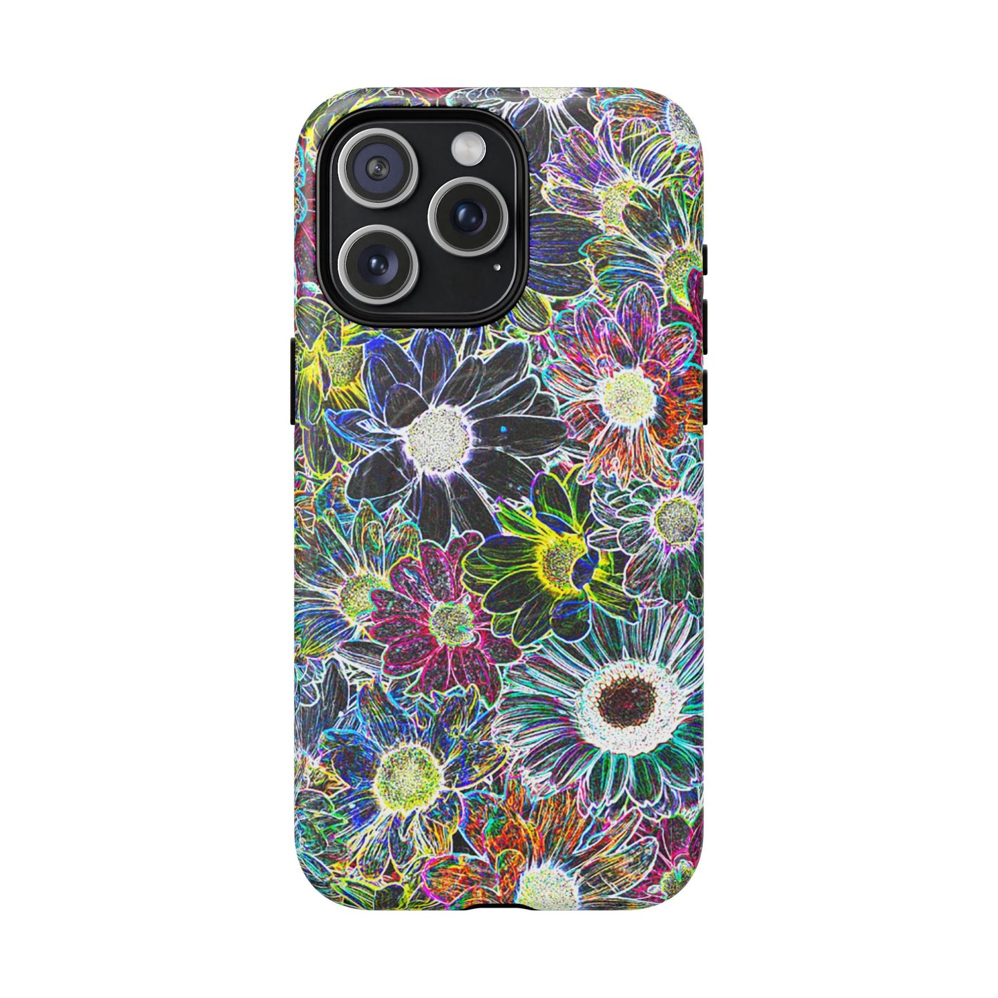 Neon Florals Magnetic Phone Case