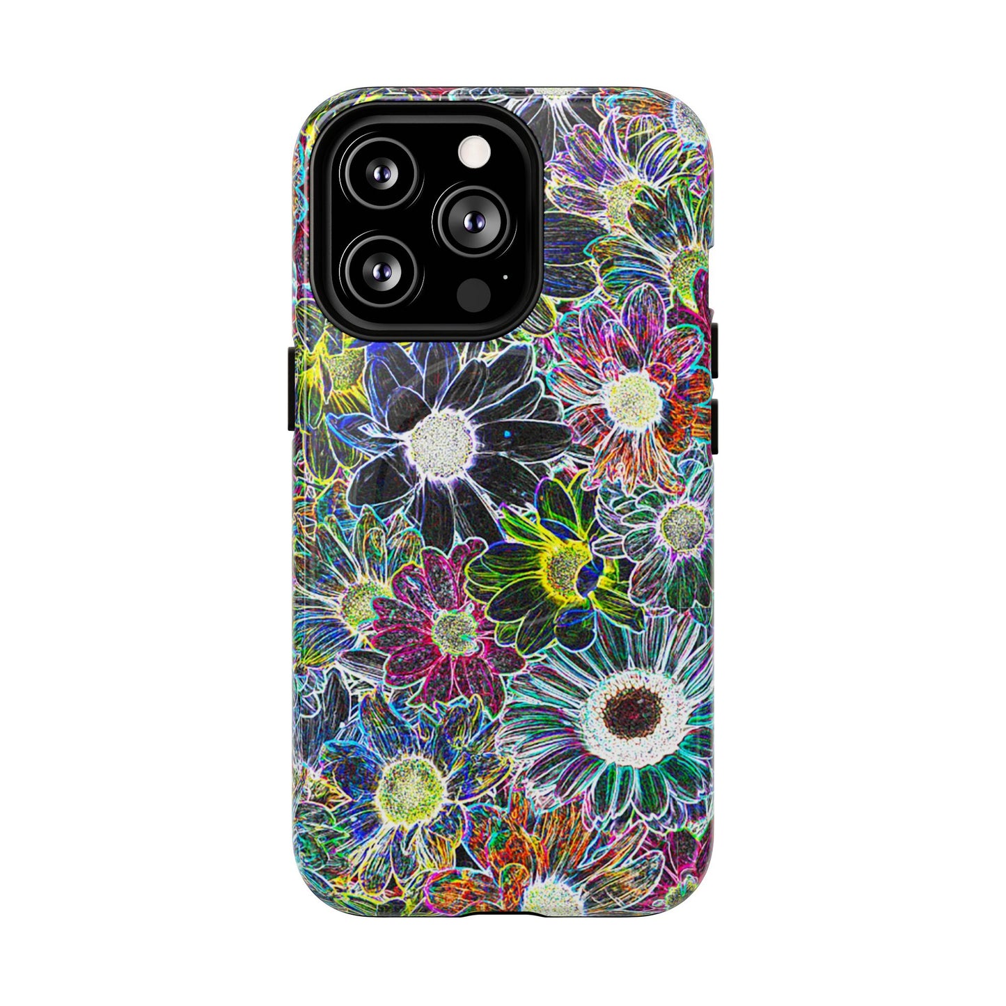 Neon Florals Magnetic Phone Case