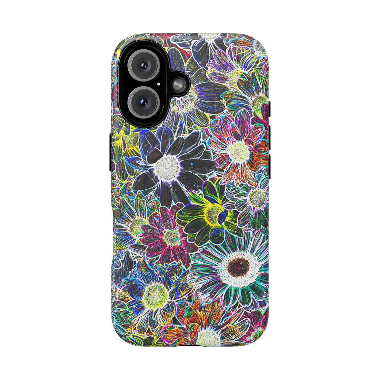 Neon Florals Magnetic Phone Case