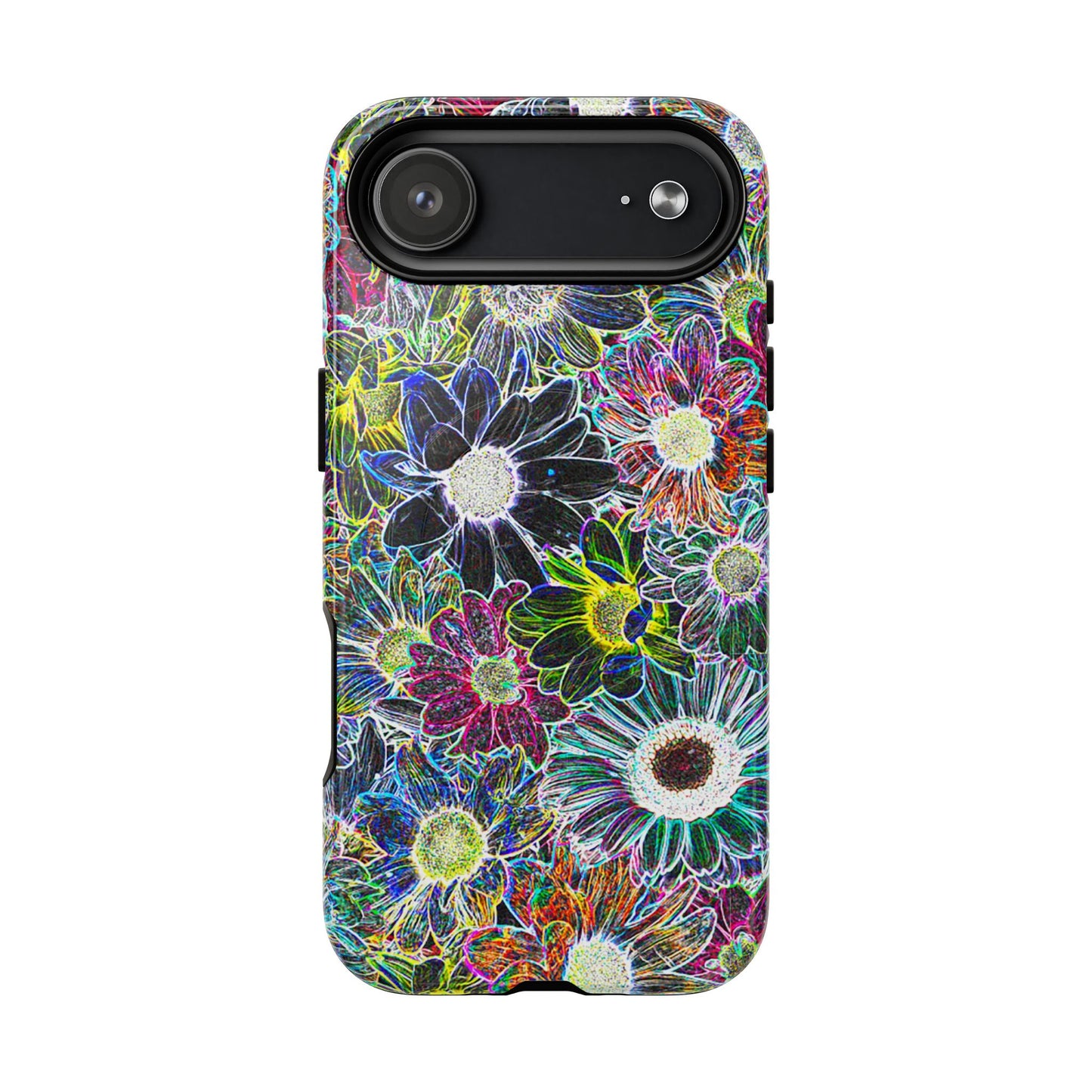 Neon Florals Magnetic Phone Case