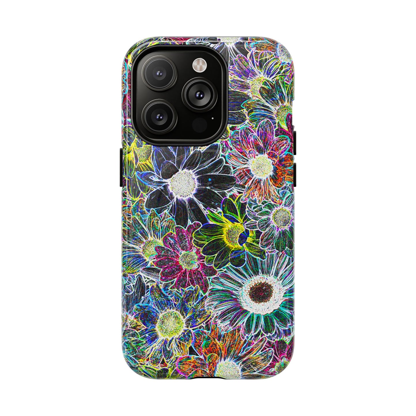 Neon Florals Magnetic Phone Case