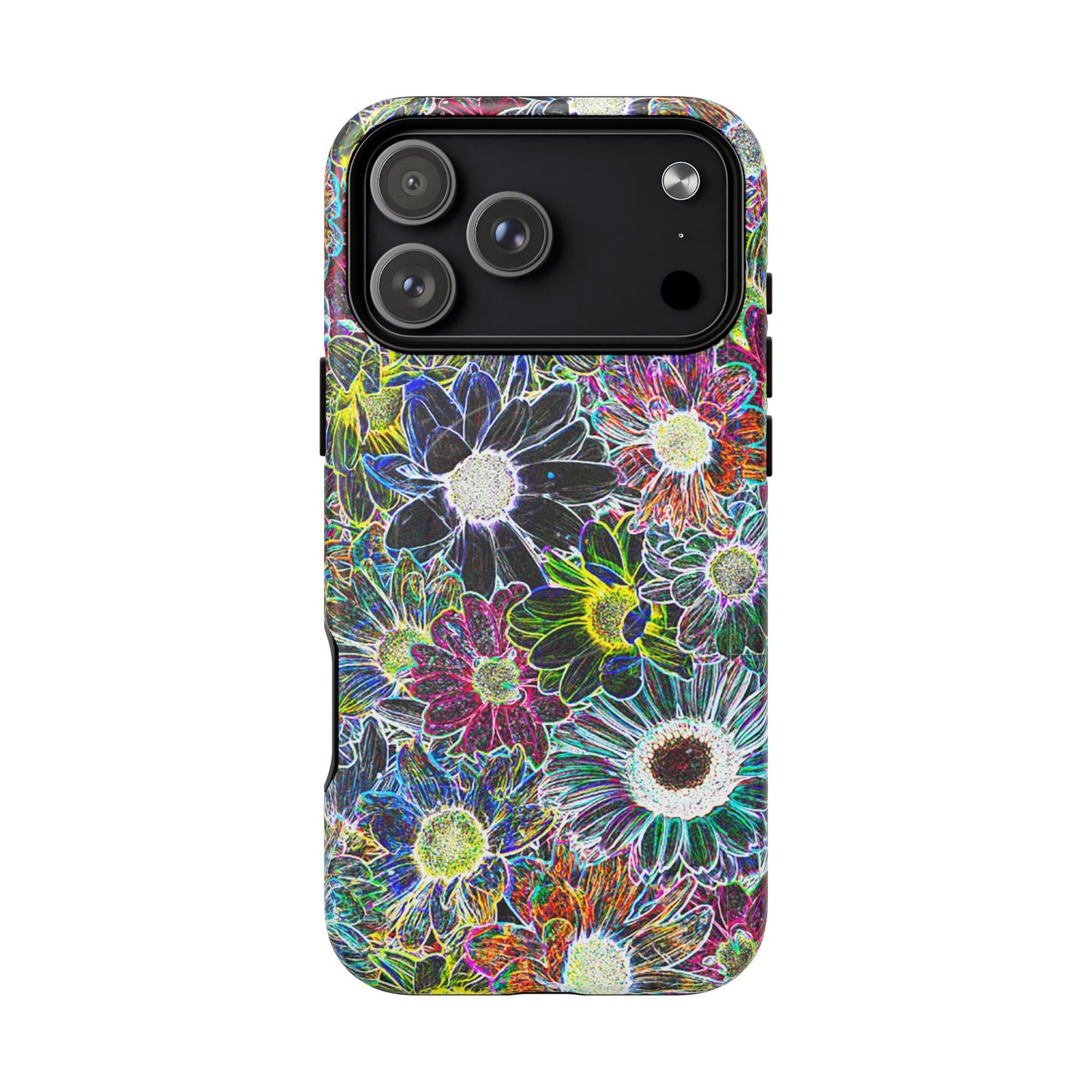 Neon Florals Magnetic Phone Case