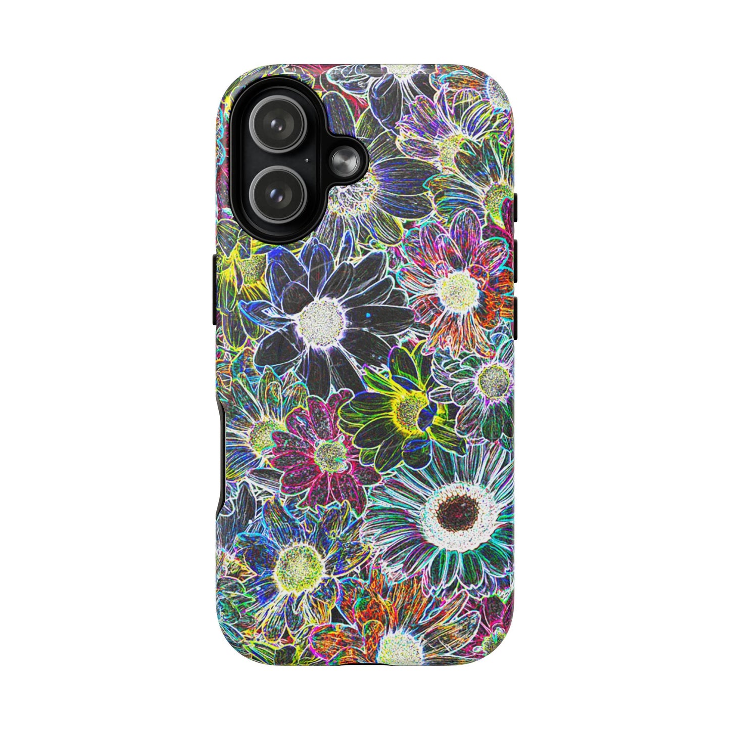 Neon Florals Magnetic Phone Case