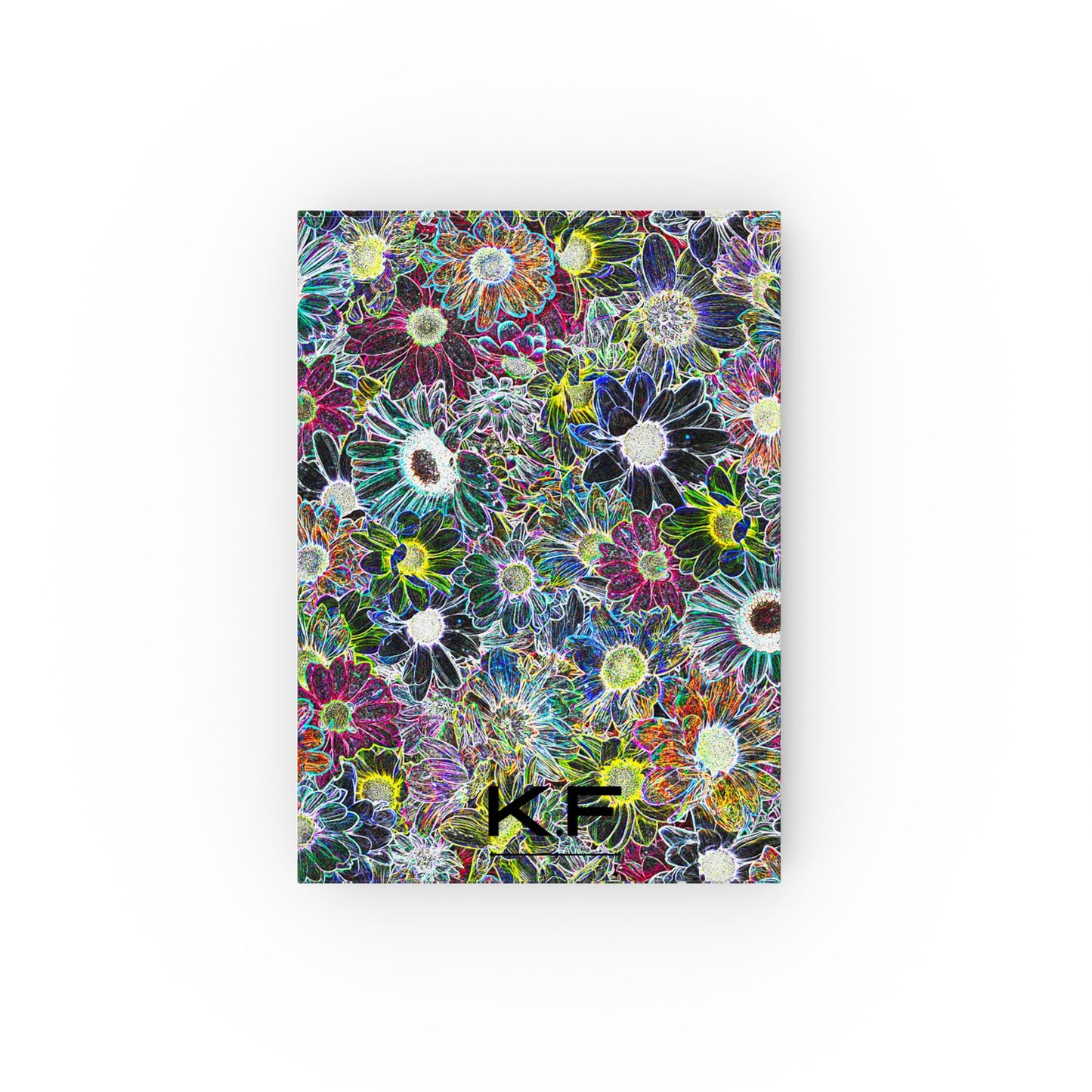 Neon Florals Hardcover Journal