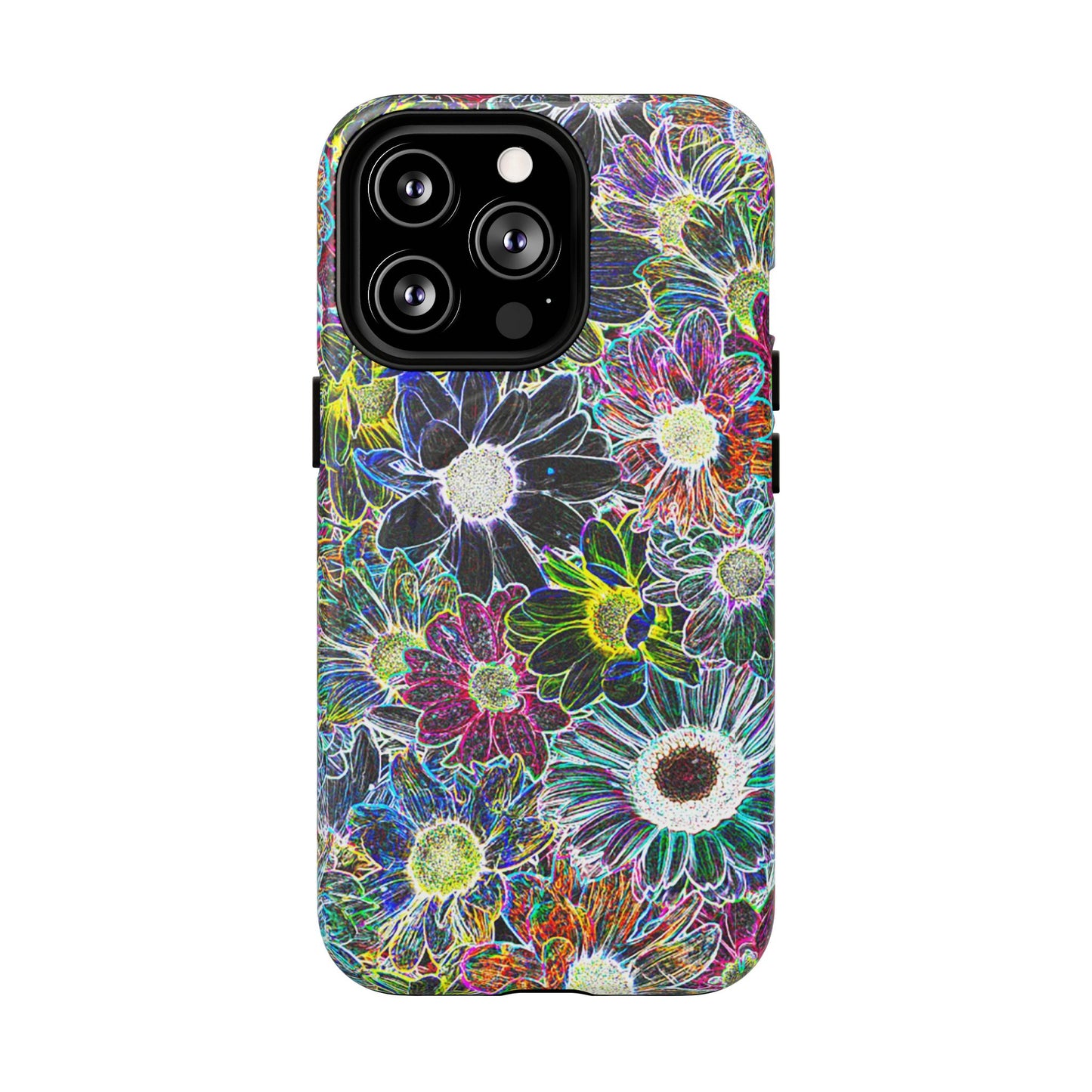 Neon Florals Magnetic Phone Case