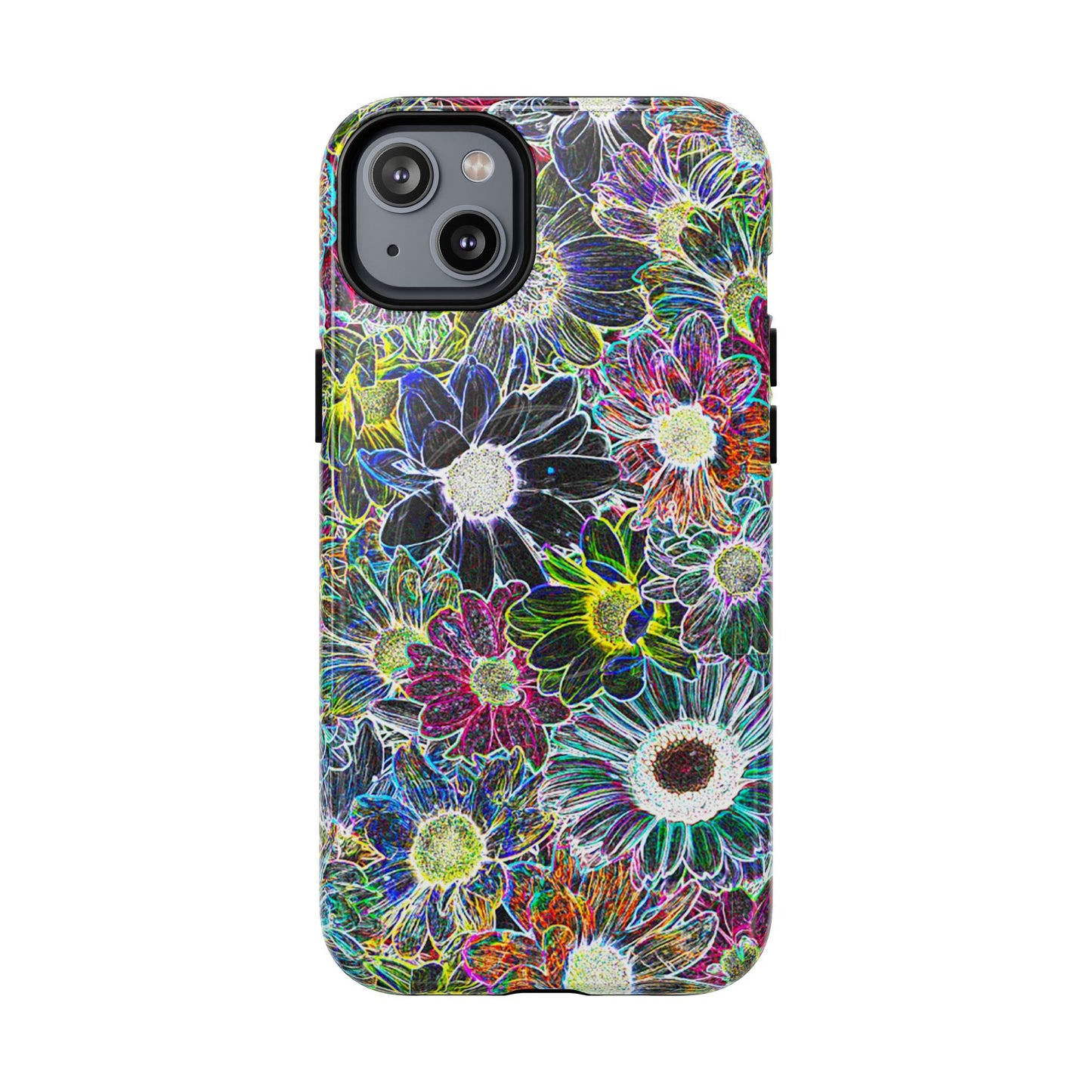 Neon Florals Magnetic Phone Case