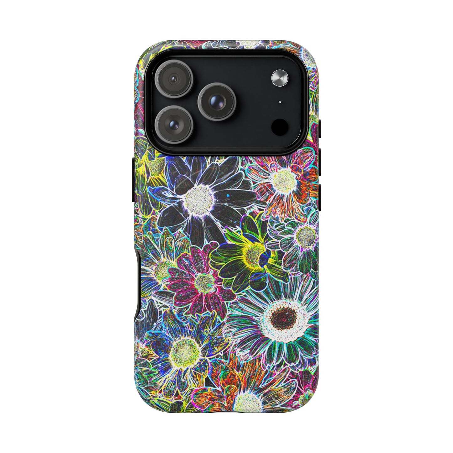 Neon Florals Magnetic Phone Case