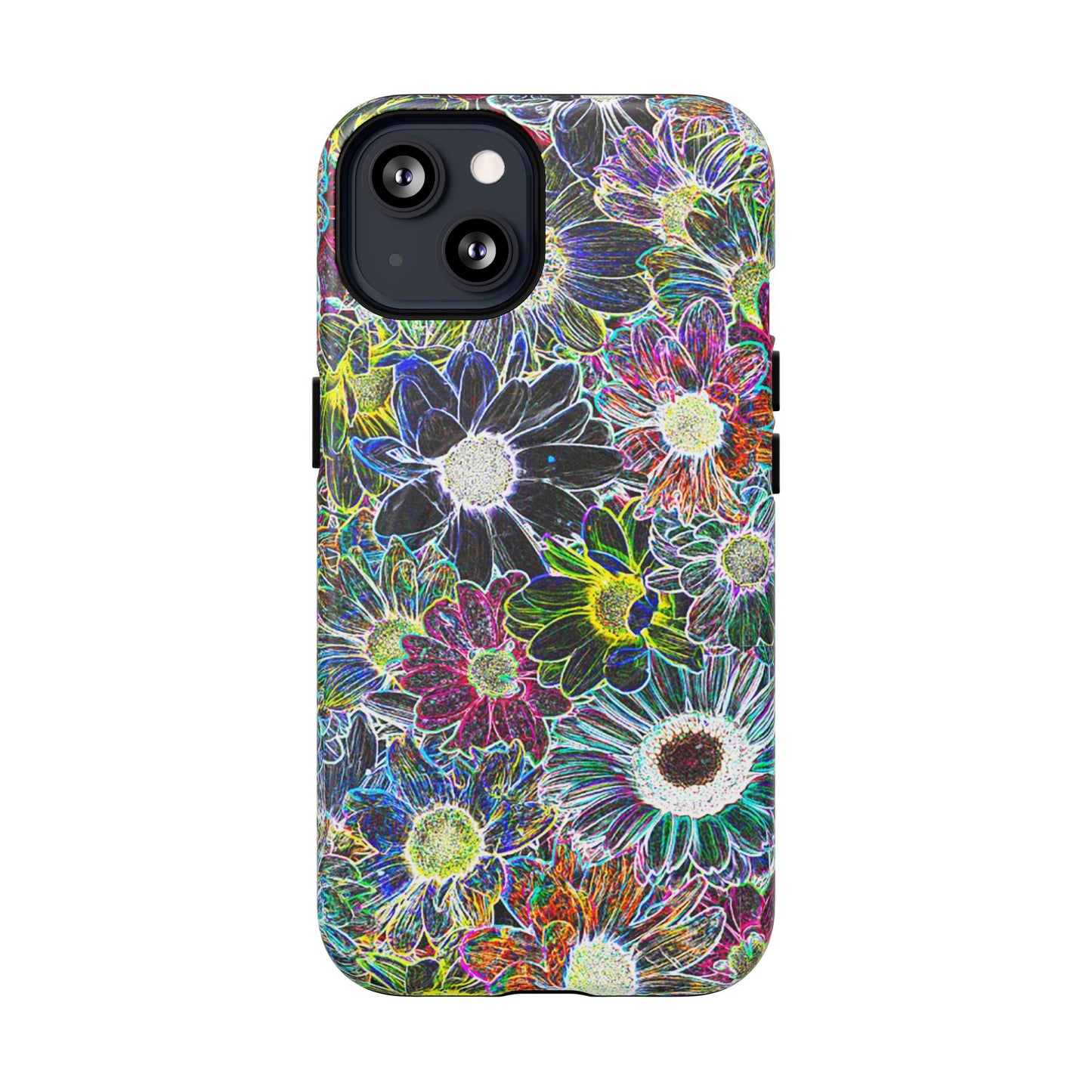 Neon Florals Magnetic Phone Case