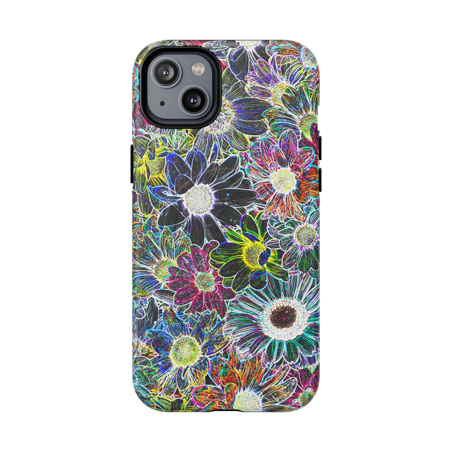 Neon Florals Magnetic Phone Case