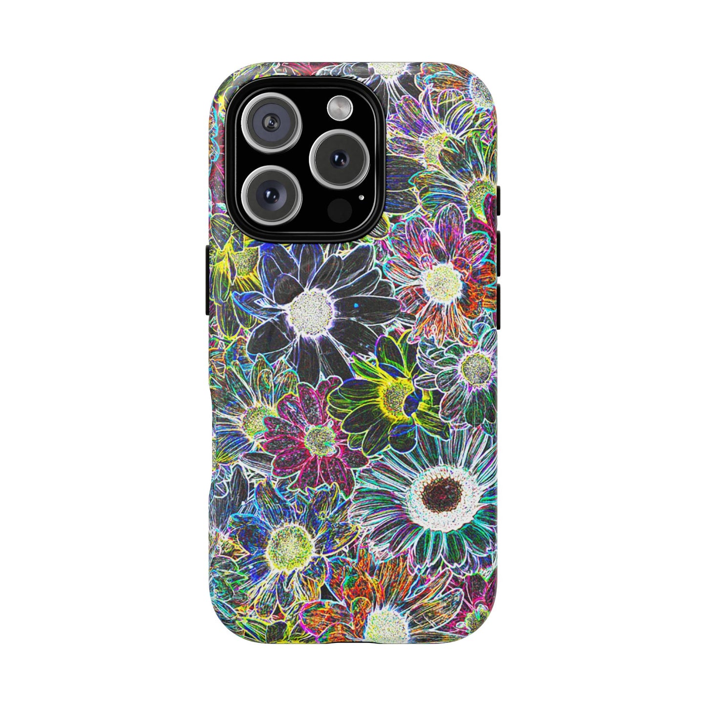 Neon Florals Magnetic Phone Case