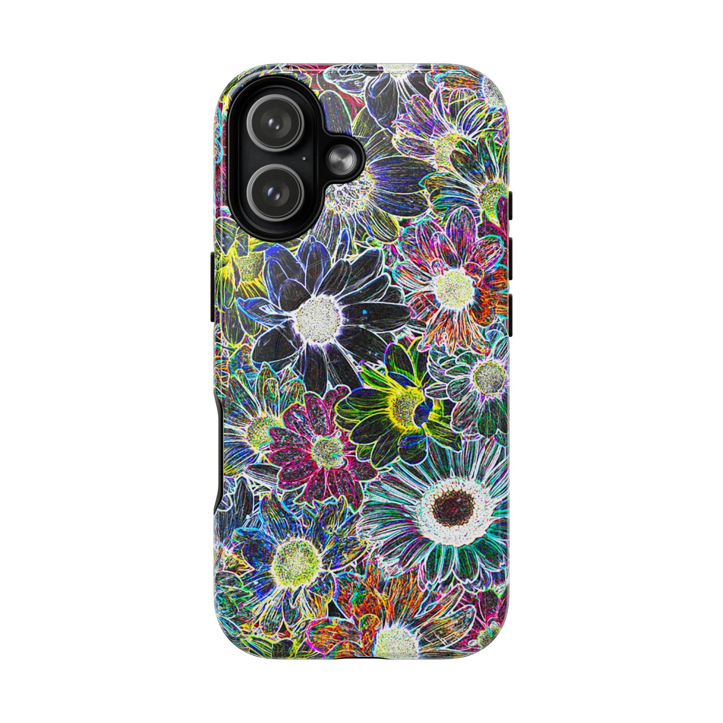 Neon Florals Magnetic Phone Case