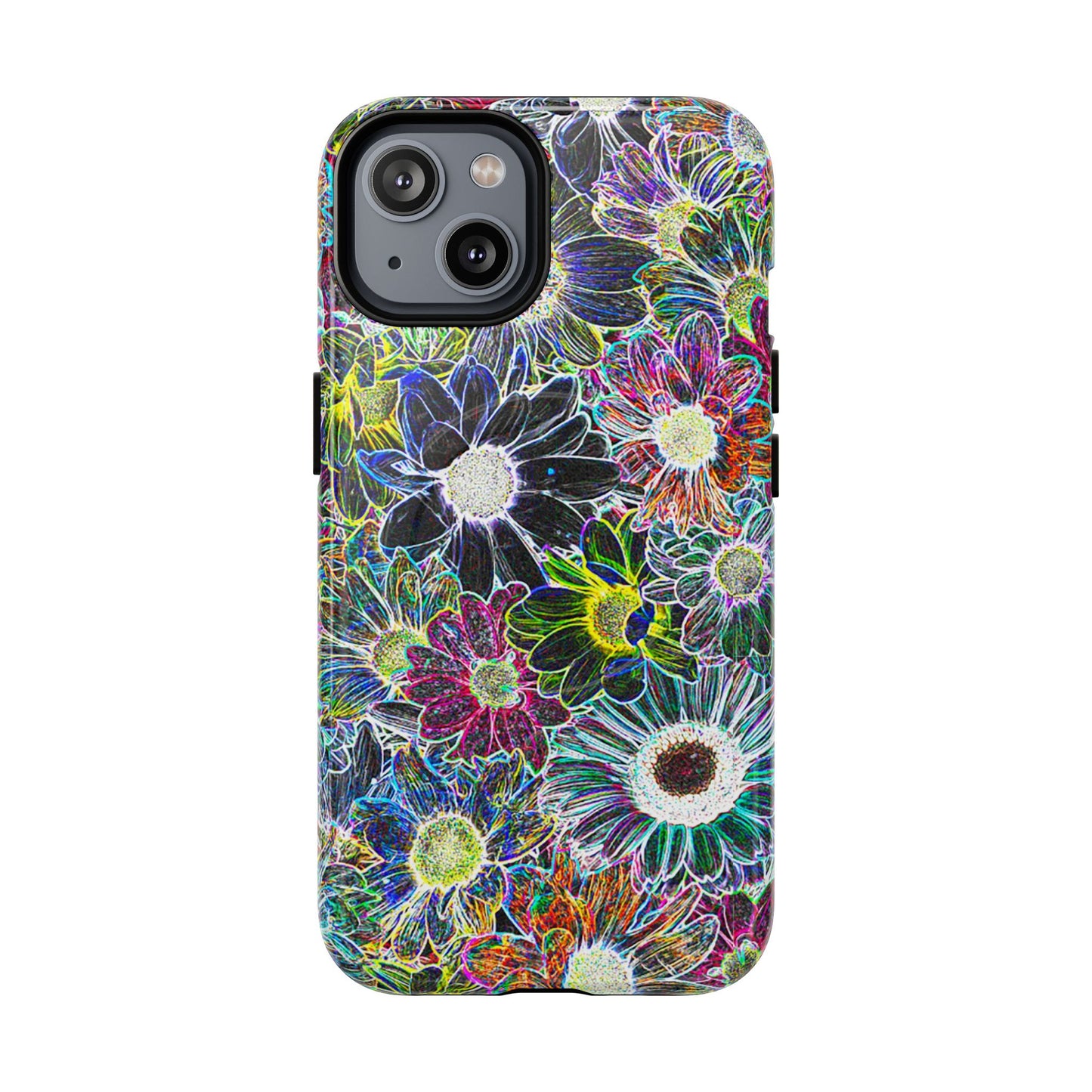 Neon Florals Magnetic Phone Case