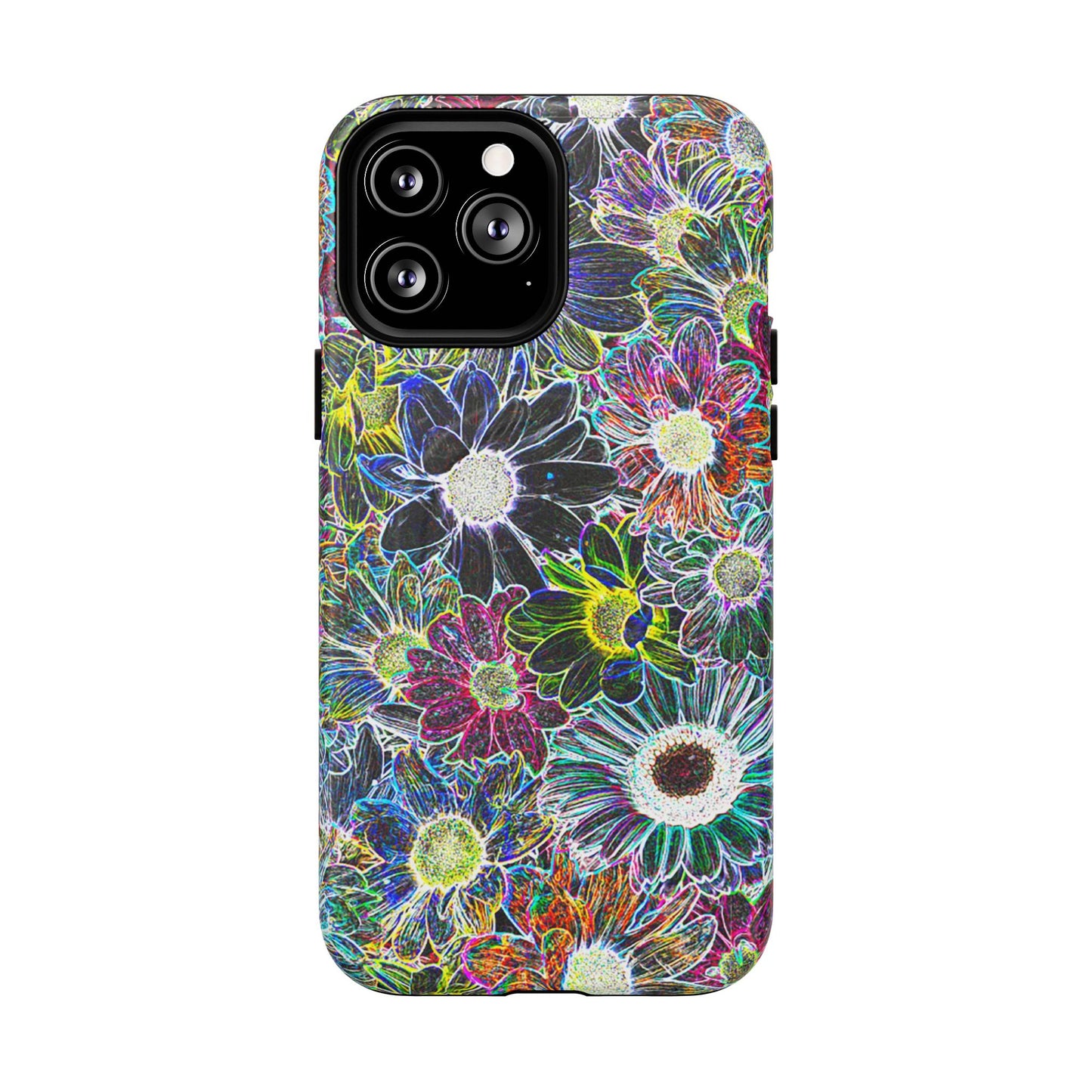 Neon Florals Magnetic Phone Case