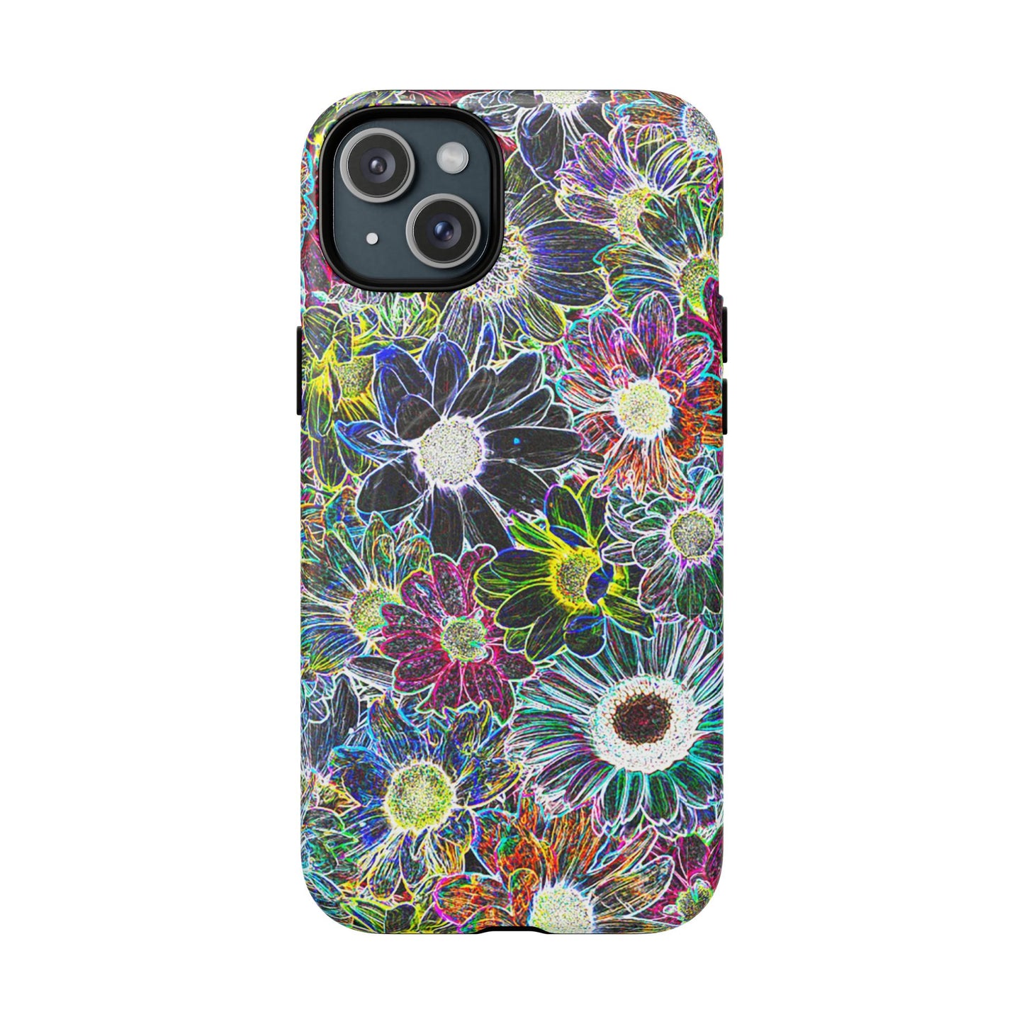 Neon Florals Magnetic Phone Case