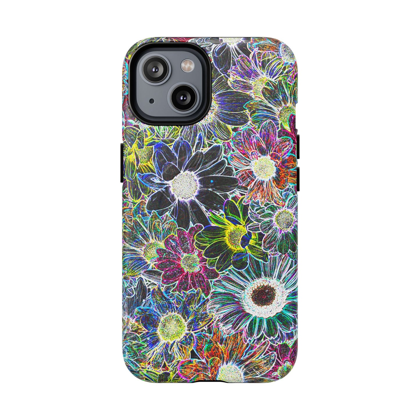 Neon Florals Magnetic Phone Case