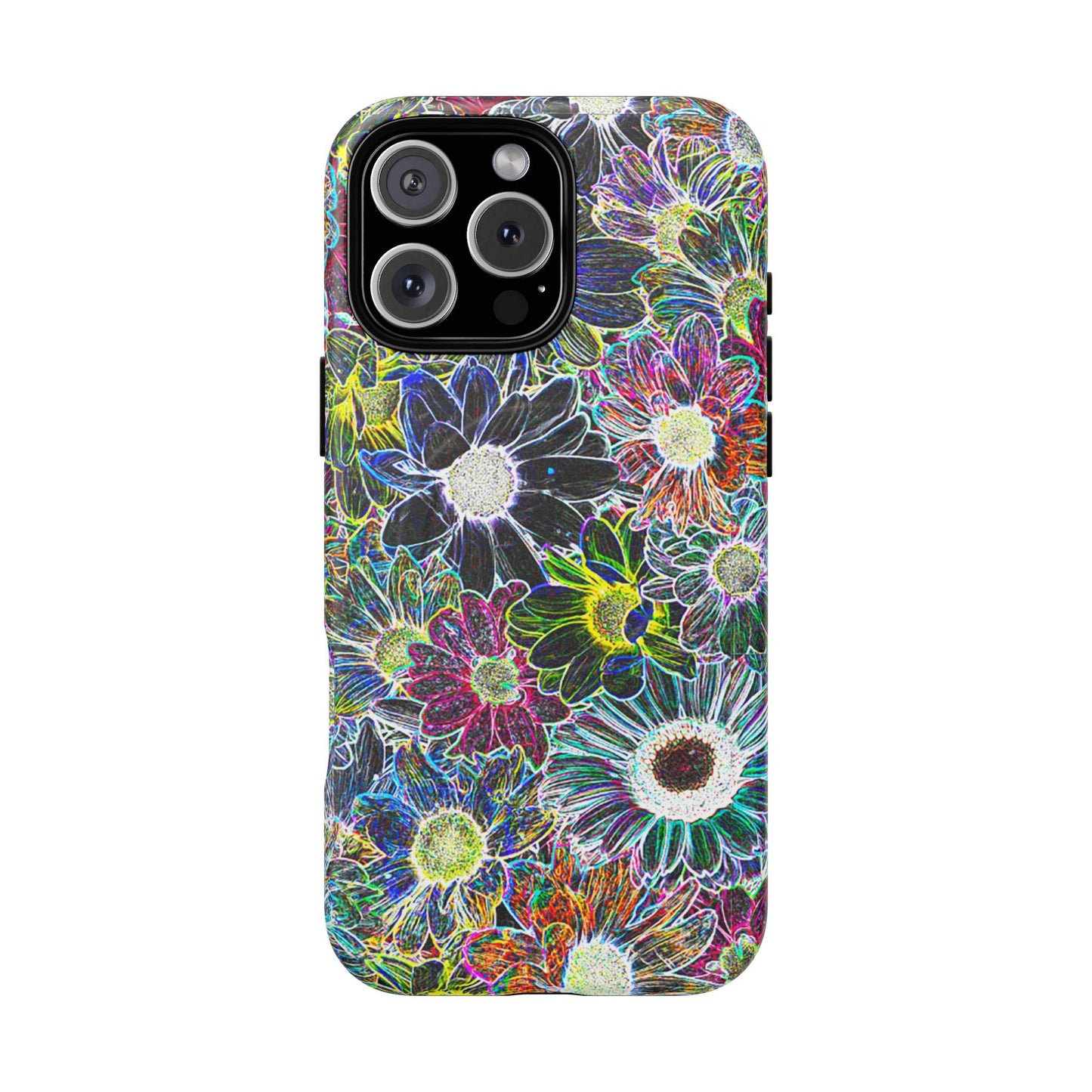 Neon Florals Magnetic Phone Case