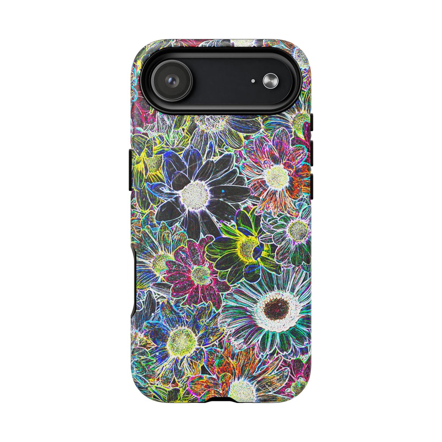 Neon Florals Magnetic Phone Case