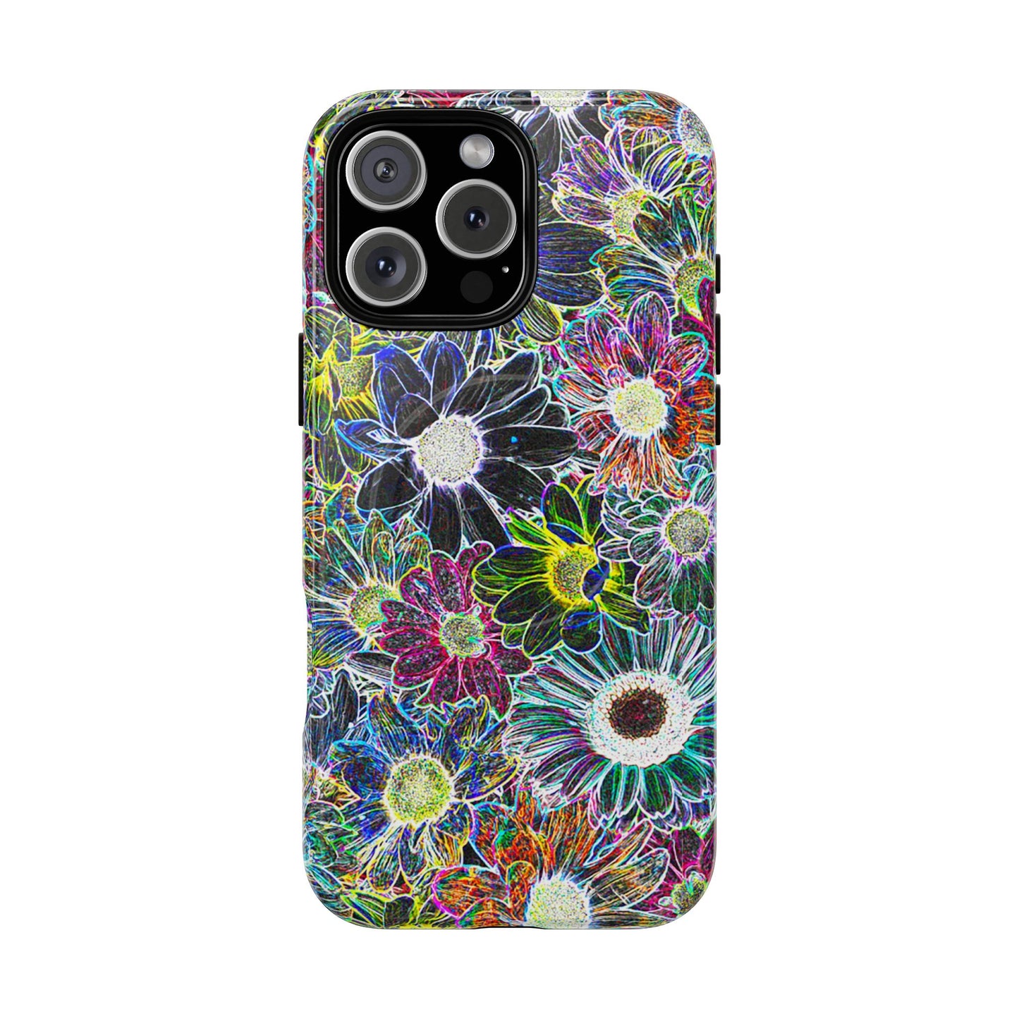 Neon Florals Magnetic Phone Case