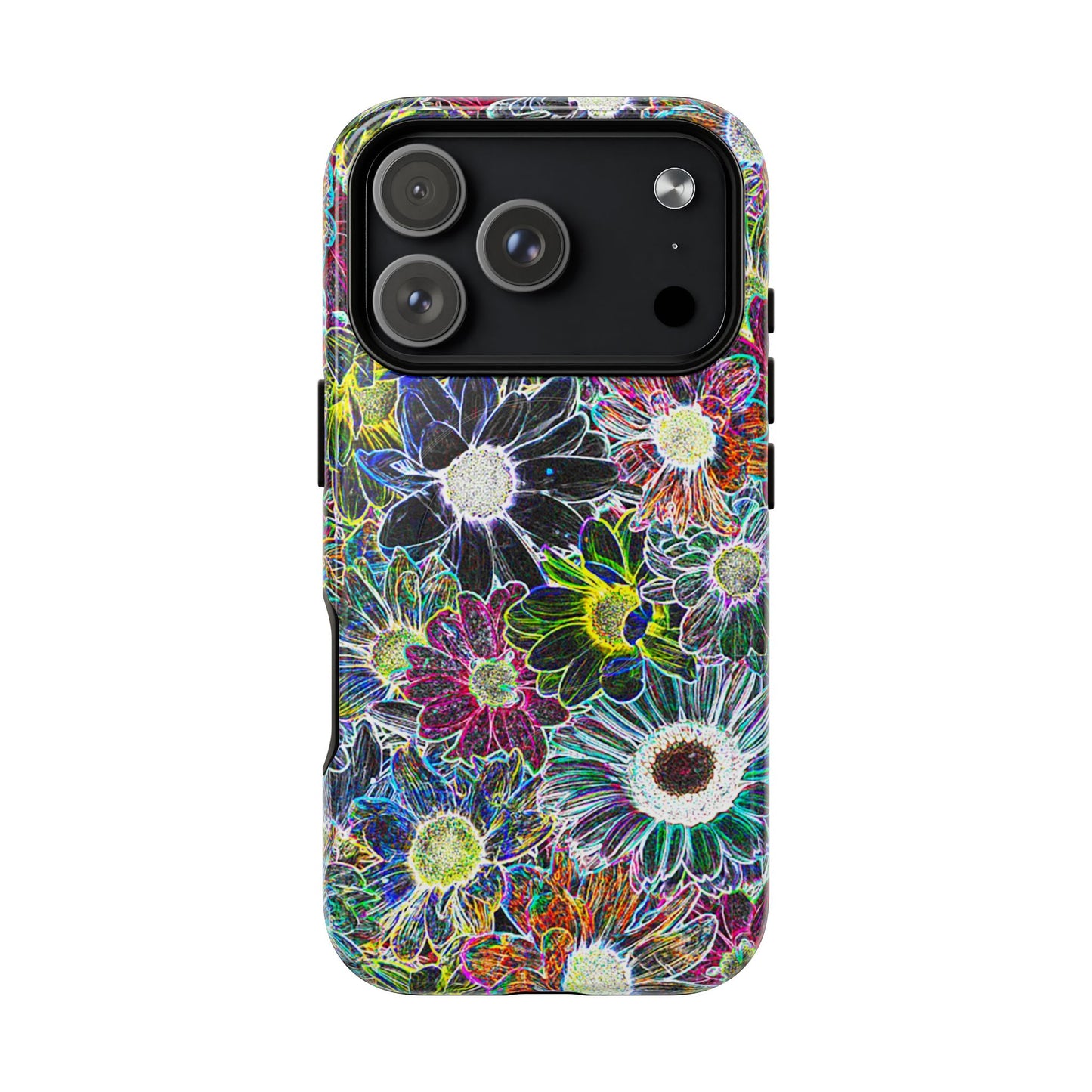 Neon Florals Magnetic Phone Case