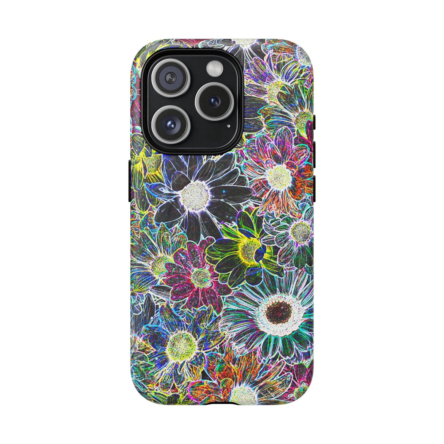Neon Florals Magnetic Phone Case