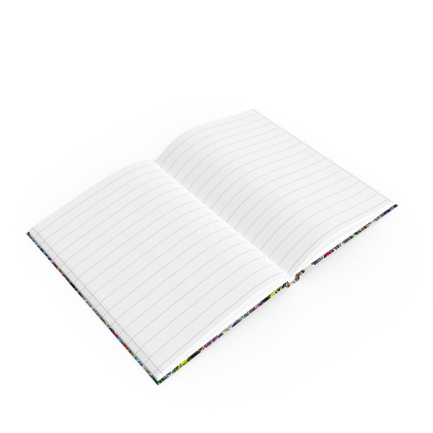 Neon Florals Hardcover Journal