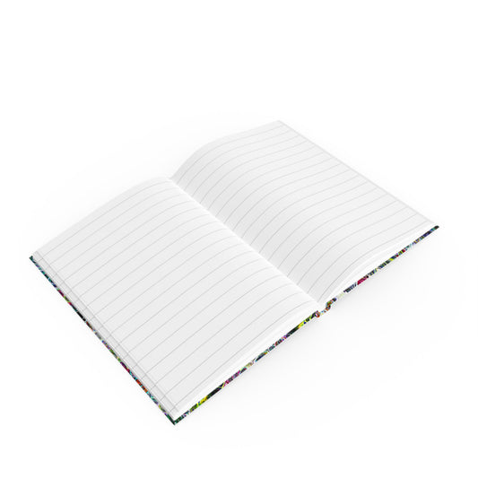 Neon Florals Hardcover Journal