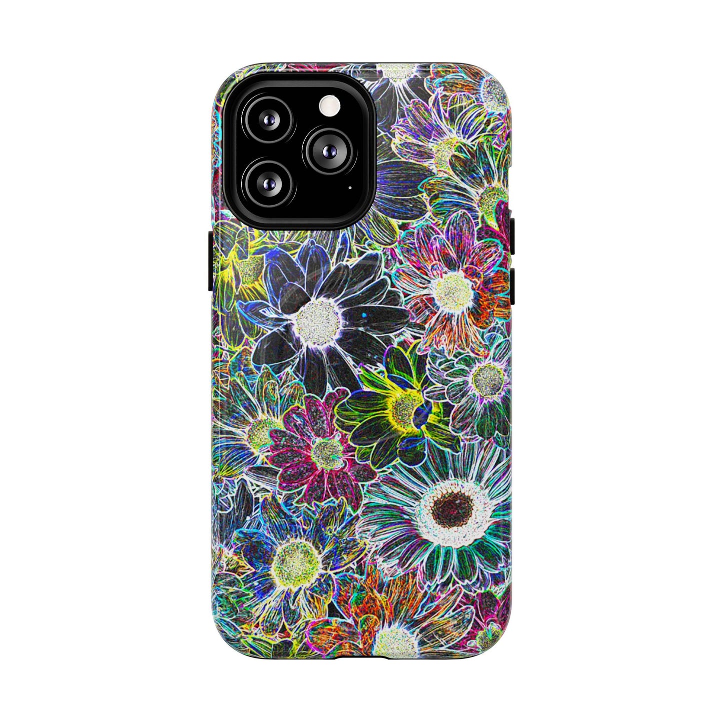 Neon Florals Magnetic Phone Case