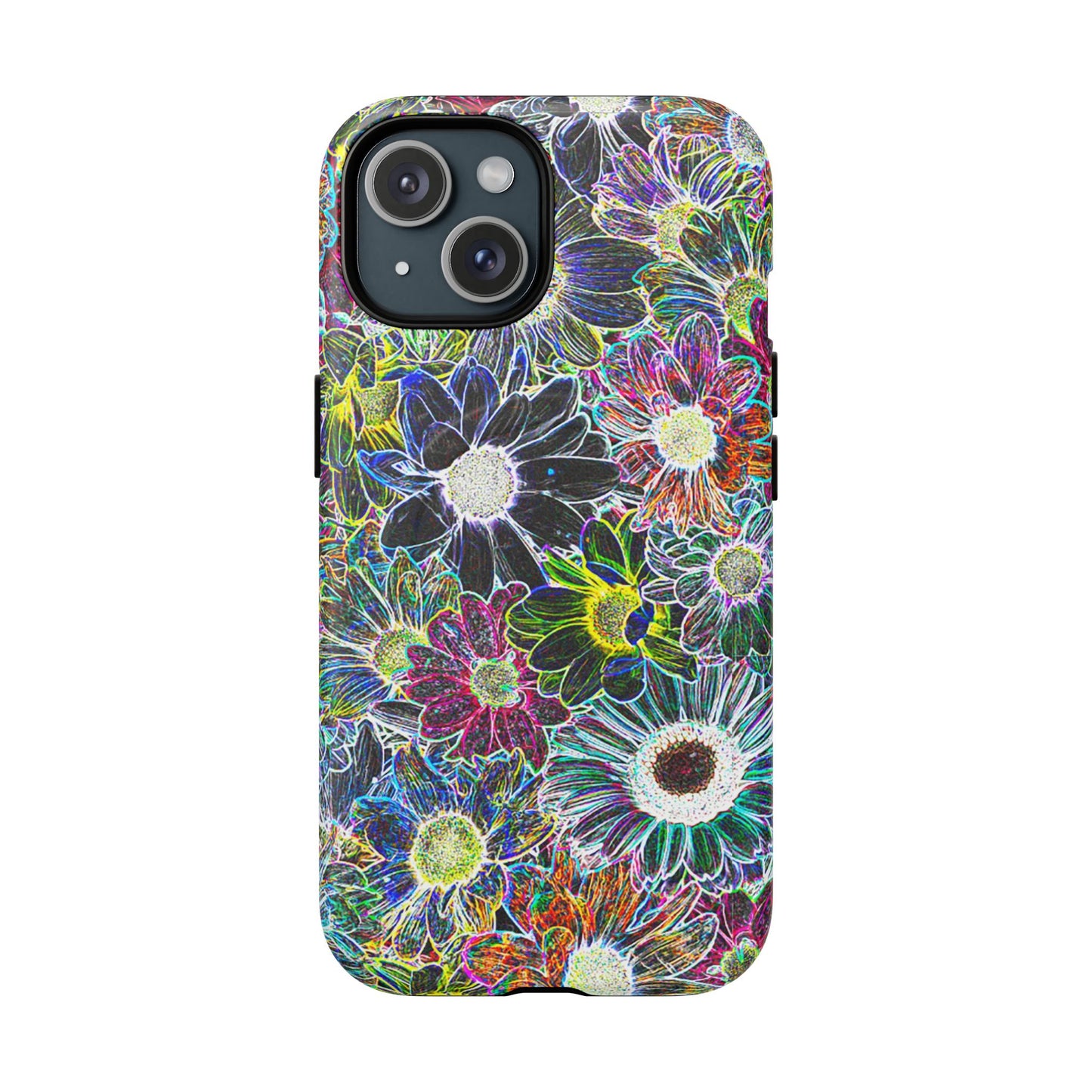 Neon Florals Magnetic Phone Case