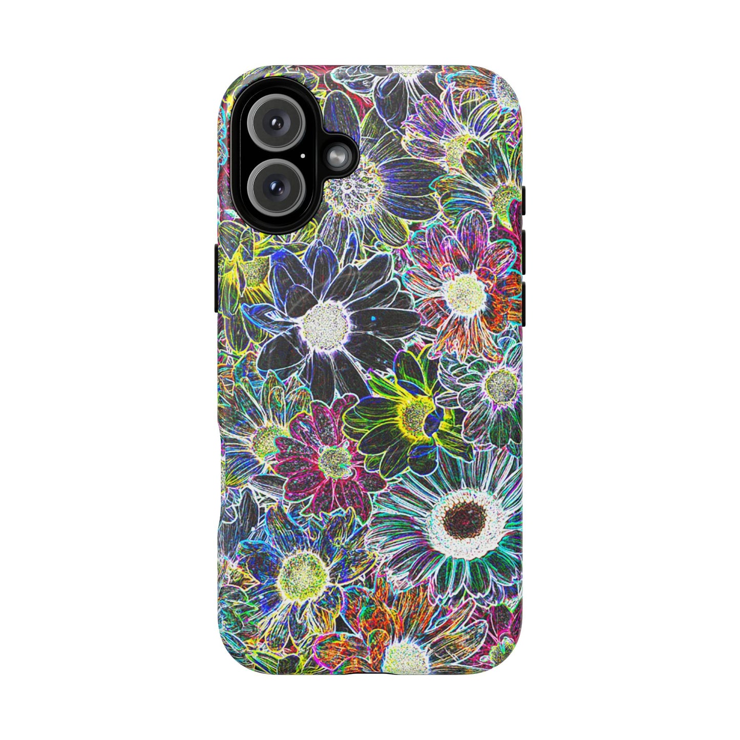 Neon Florals Magnetic Phone Case