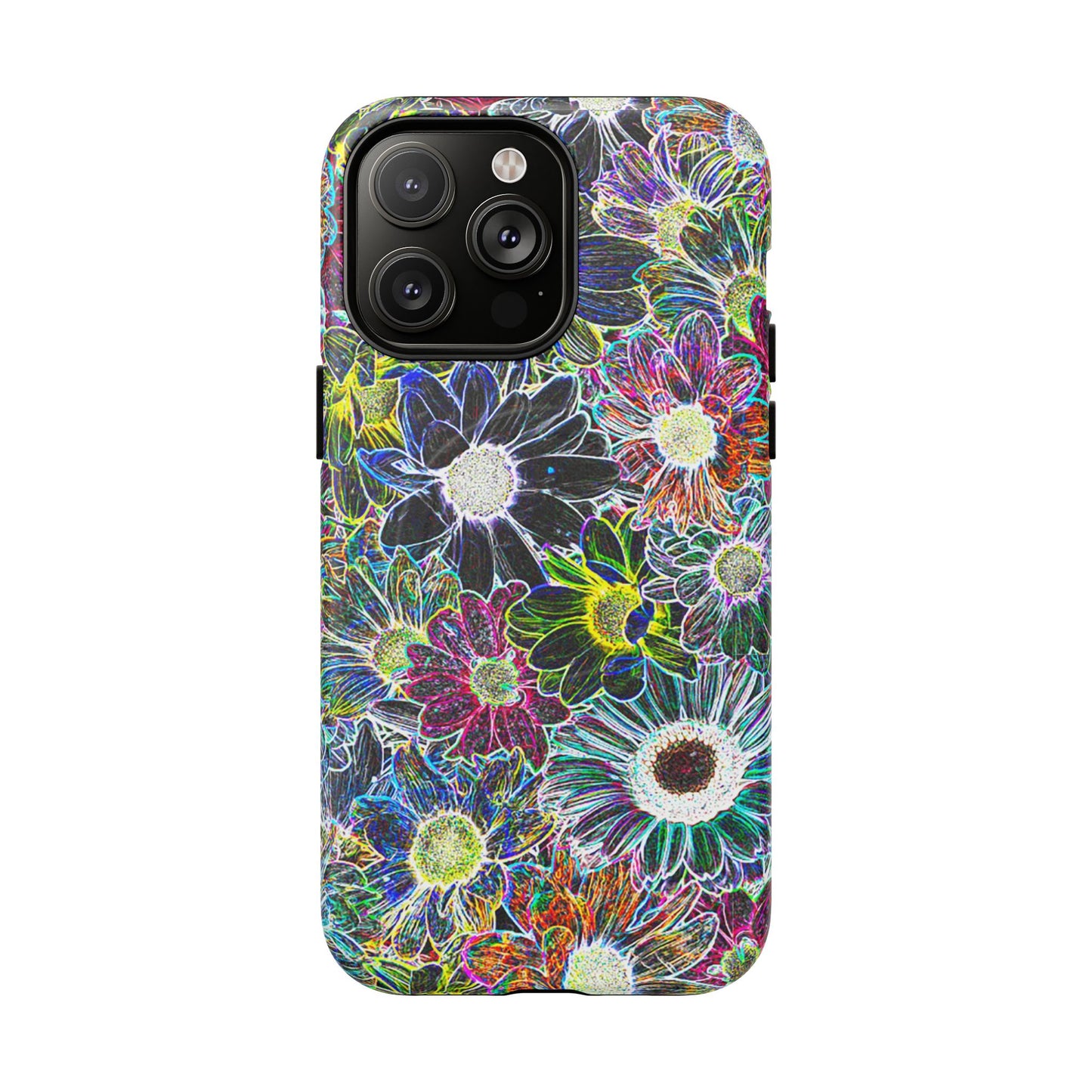 Neon Florals Magnetic Phone Case