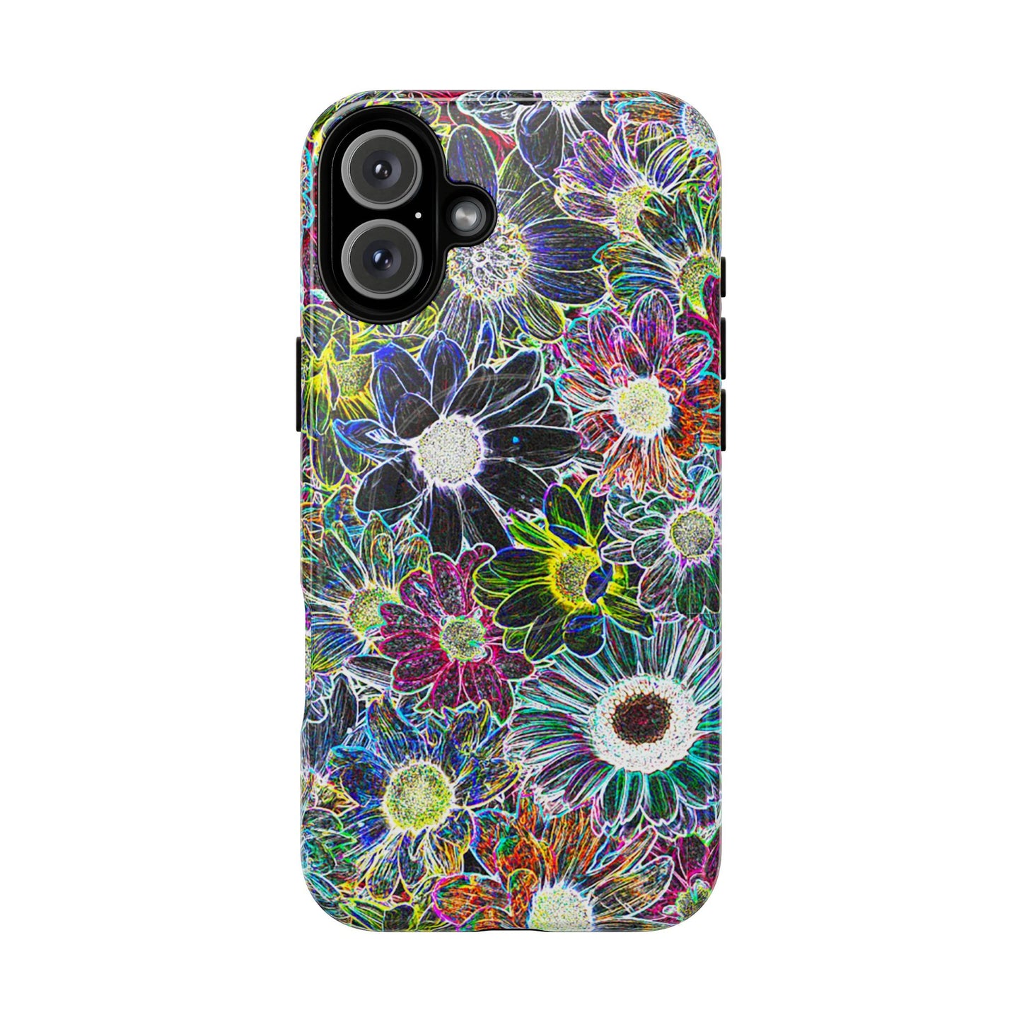 Neon Florals Magnetic Phone Case