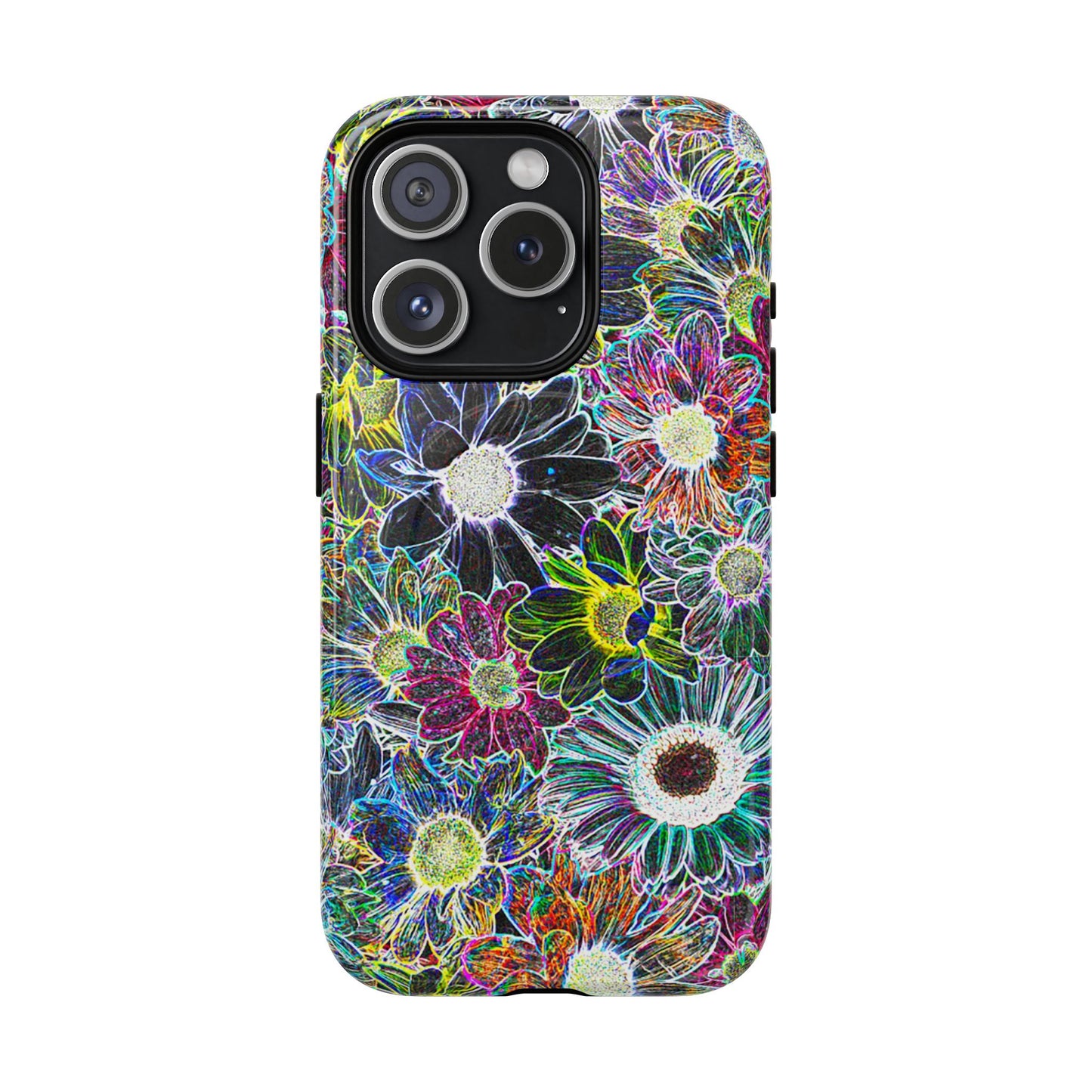 Neon Florals Magnetic Phone Case