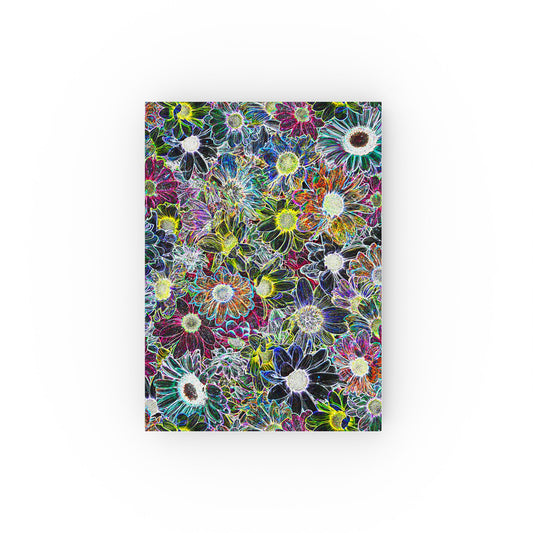 Neon Florals Hardcover Journal