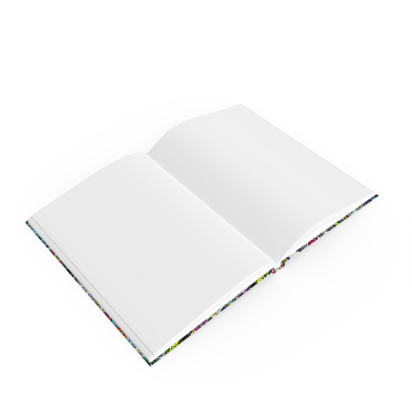 Neon Florals Hardcover Journal