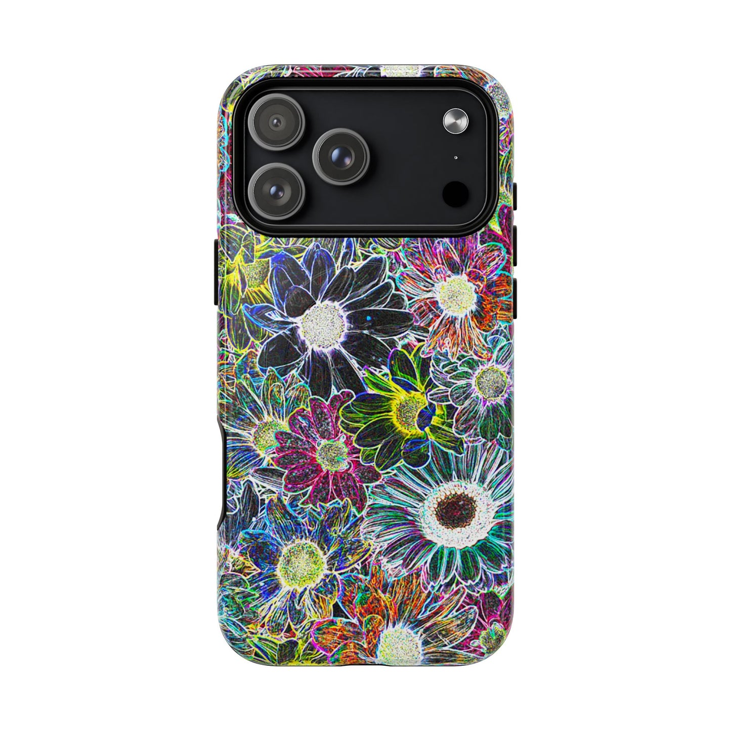 Neon Florals Magnetic Phone Case
