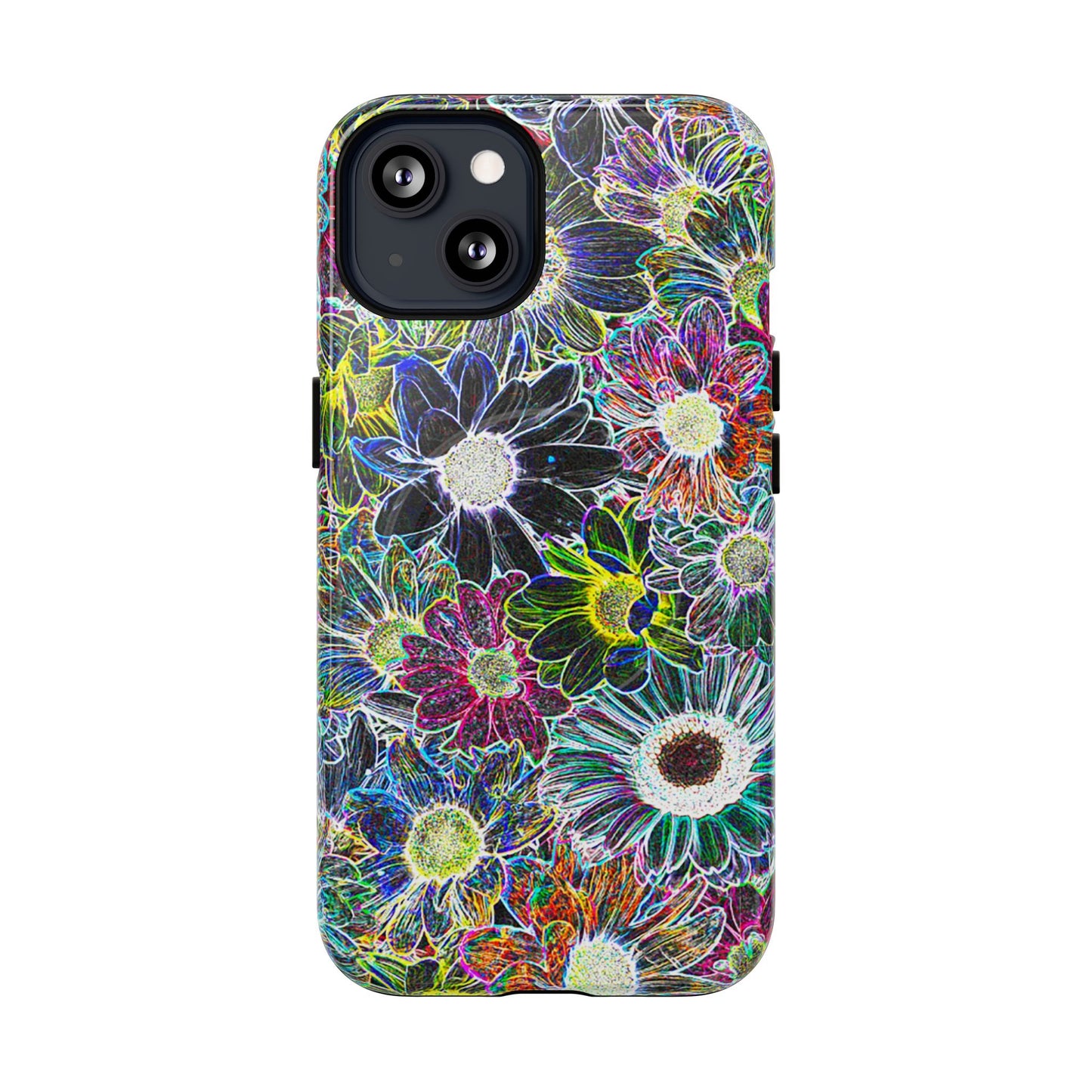 Neon Florals Magnetic Phone Case